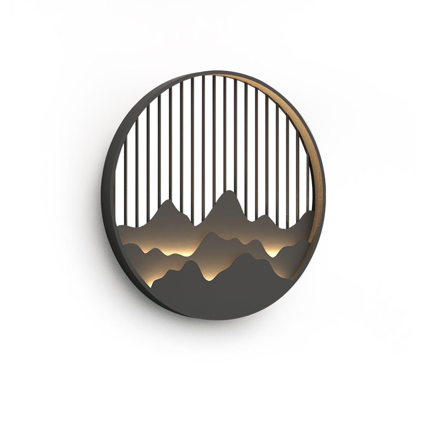 Montira | Aplique LED con motivo montañoso
