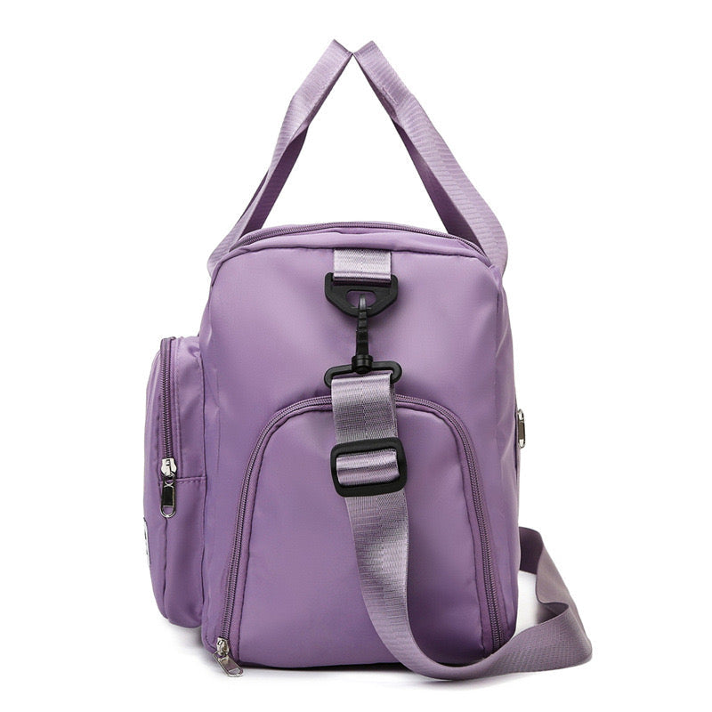 BowLift | Bolsa de Viaje Multi-Bolsillo, Duffle para Deportes y Gimnasio con Compartimento Separado para Zapatos