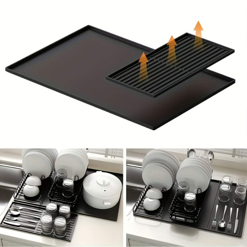 Tapete de Café de Silicona Multifuncional con Drenaje