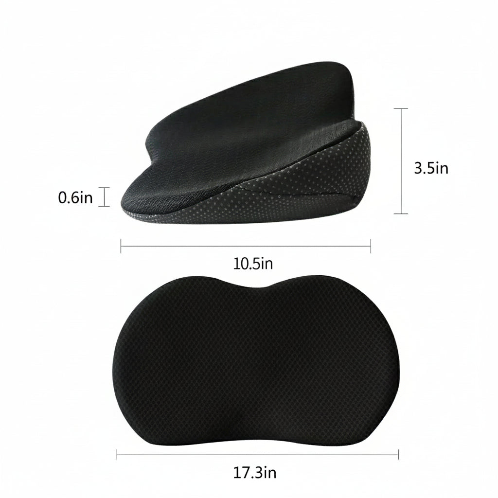NERVOLIFT – Cojín de asiento de espuma viscoelástica para alivio ciático y soporte postural