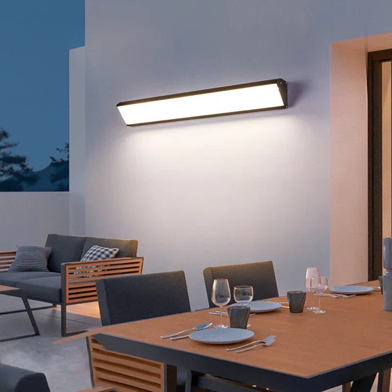 EXOWALL – Aplique LED resistente a la intemperie para iluminación exterior