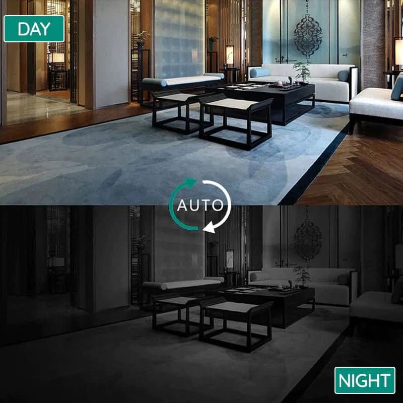 SAFEVISION - Cámara de Seguridad Exterior Inteligente con Visión Nocturna