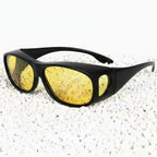 CLARIVUE – Gafas nocturnas con lentes HD y protección contra deslumbramiento para una conducción segura de noche