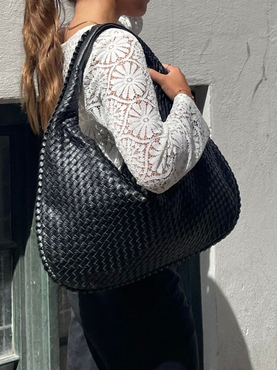 WORKWEEKER – Bolsa de mano elegante y resistente para mujeres con amplio espacio interior
