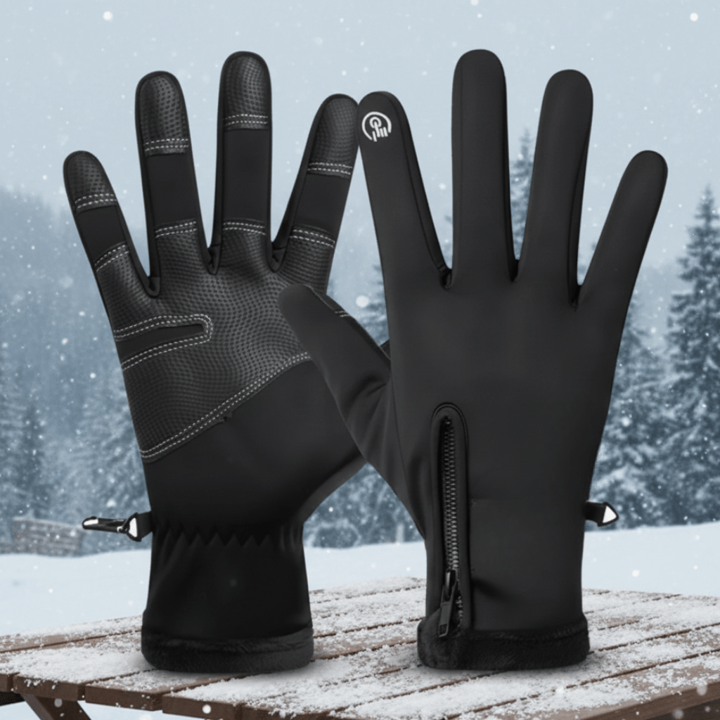 SNOWPROTECT – Gants chauffants isolés pour neige, pluie et vent avec fonction tactile