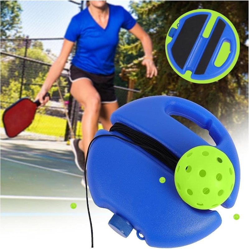 Entrenador de Pickleball Luminoso con Base Extra-Adherente