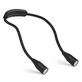 Halcyon - Lámpara LED de lectura para cuello recargable USB