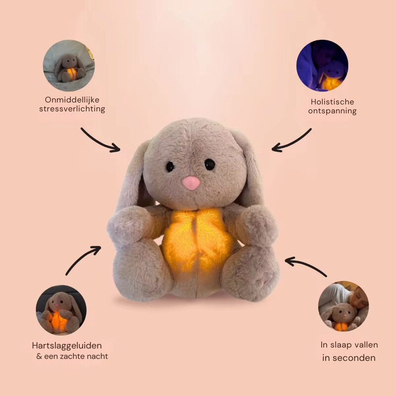 Dromerig Knuffelkonijn – Para relajación y confort