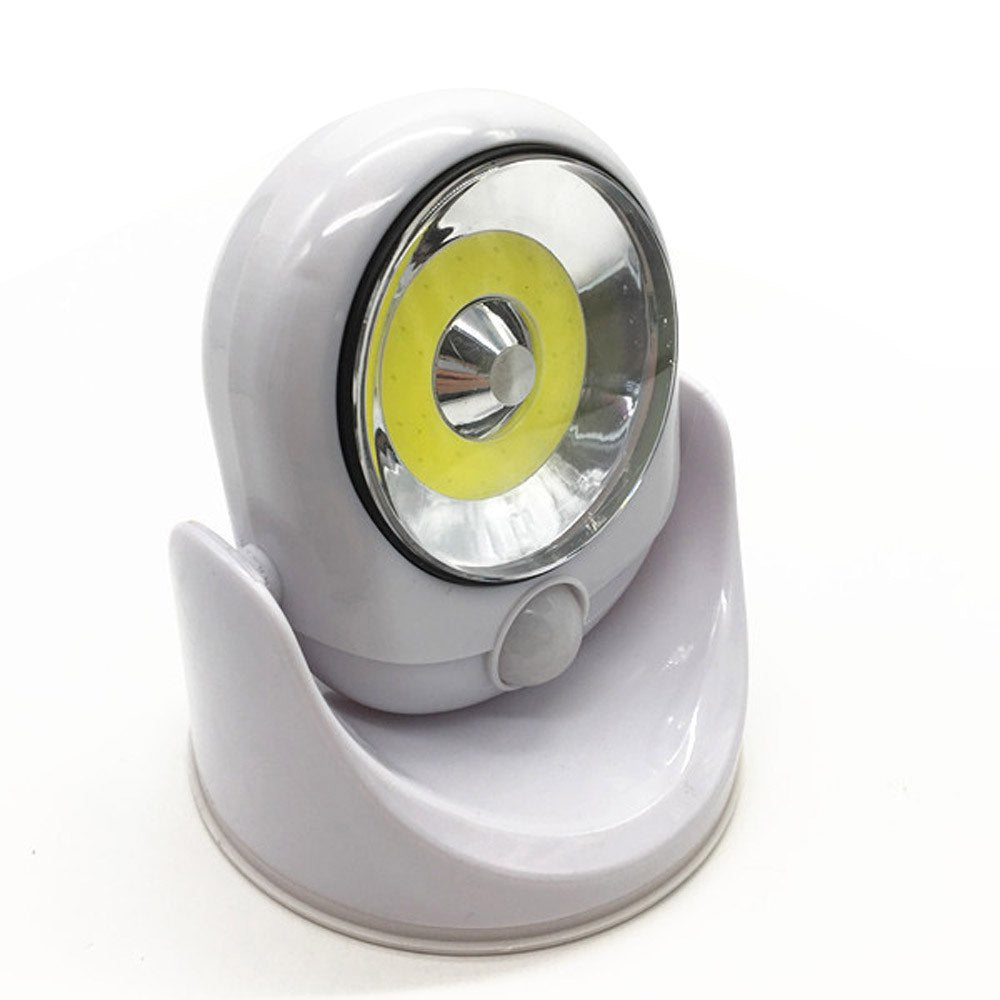 LUXWÄCHTER lámpara LED de seguridad | Con sensor de movimiento y temporizador | Inalámbrica y resistente a la intemperie | 450 lúmenes