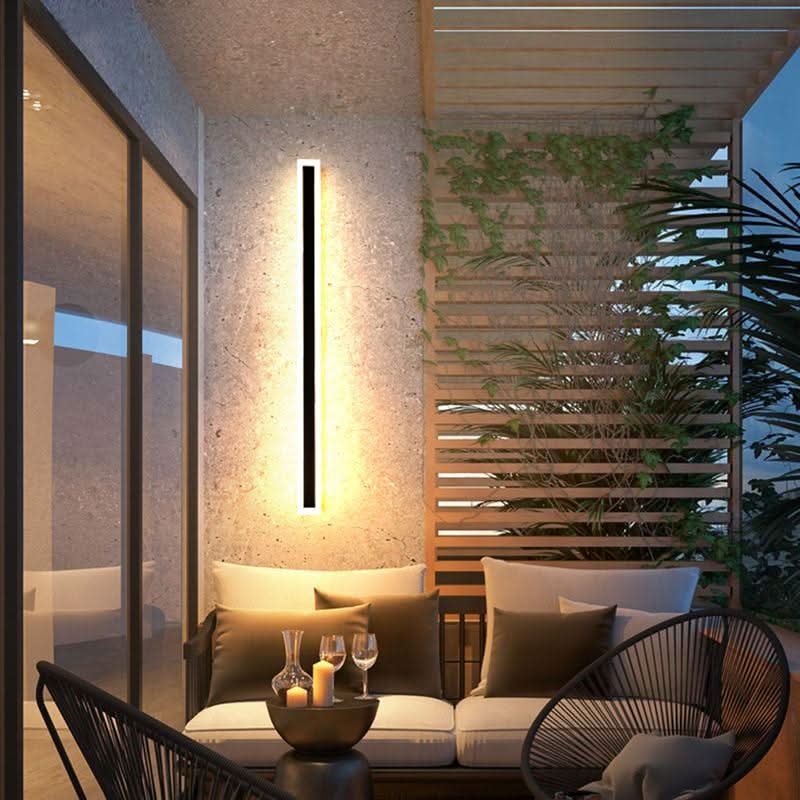Kairo - Elegante Lámpara de Pared Moderna para Exteriores para Jardín y Balcón