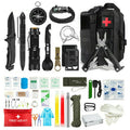 Kit de Supervivencia de 27 Piezas para Senderismo, Acampada y Situaciones de Emergencia