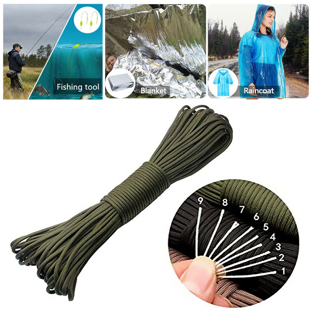 Kit de Supervivencia de 27 Piezas para Senderismo, Acampada y Situaciones de Emergencia