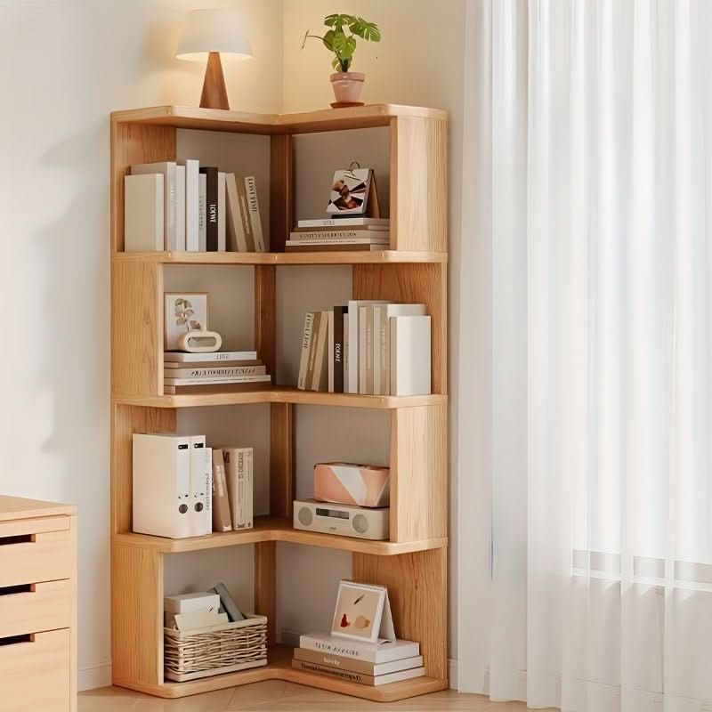 ARDENVELL – Armario de esquina de madera de pino procesada en estilo escandinavo para elegancia y funcionalidad que ahorra espacio