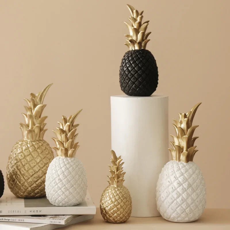 Decoración del Hogar Piña Dorada