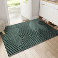 NORDICMAT – Alfombrilla antideslizante con diseño de trampa de arena para entradas limpias