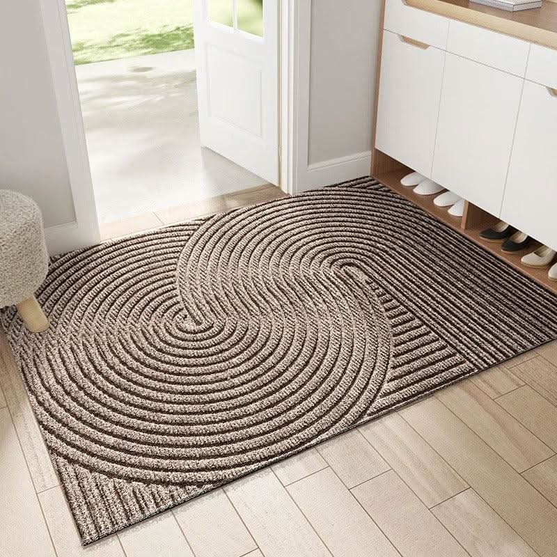 NORDICMAT – Alfombrilla antideslizante con diseño de trampa de arena para entradas limpias