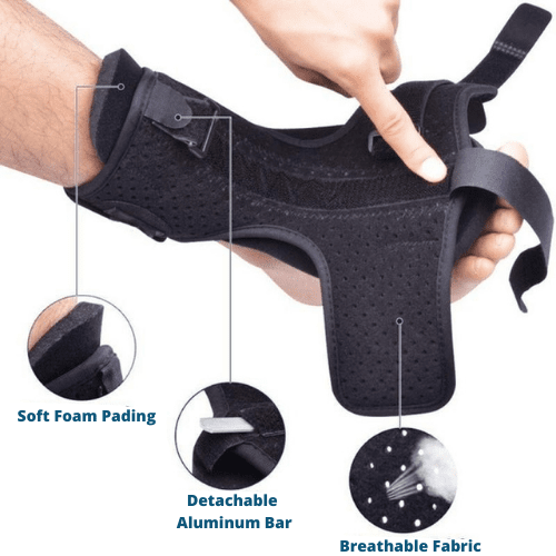 Férula Nocturna de Soporte - FlexiRelief - Soporte para Fascitis Plantar y Espolón Calcáneo