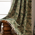 Cortina de Borlas Floral Ditsy Noveau