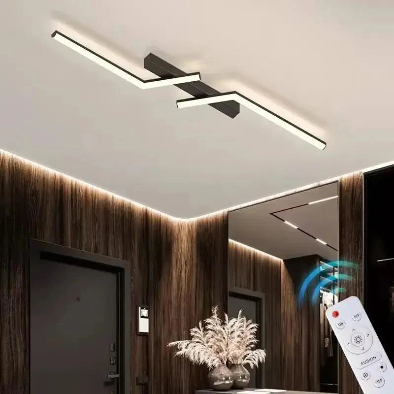 Lámpara de Techo LED Moderna con Regulación de Brillo – Diseño Elegante para Salones y Dormitorios