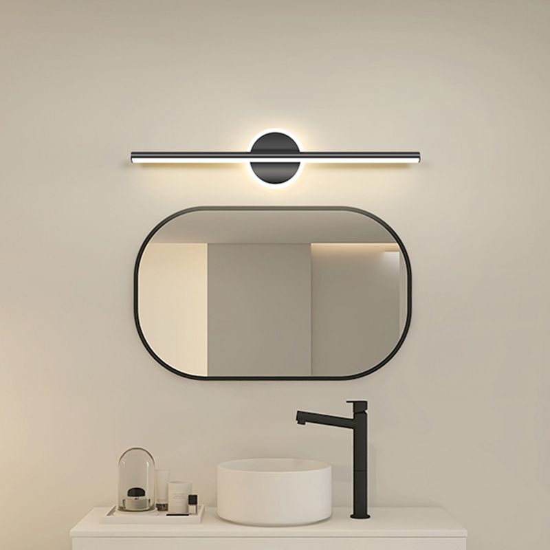 Aplique LED Moderno Redondo/Cuadrado con Acabado Metálico – Aplique de Baño y de Pared para Salón