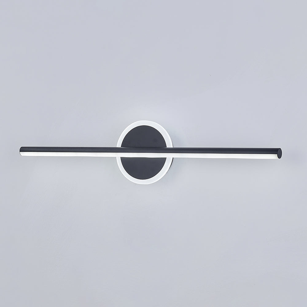 Aplique LED Moderno Redondo/Cuadrado con Acabado Metálico – Aplique de Baño y de Pared para Salón
