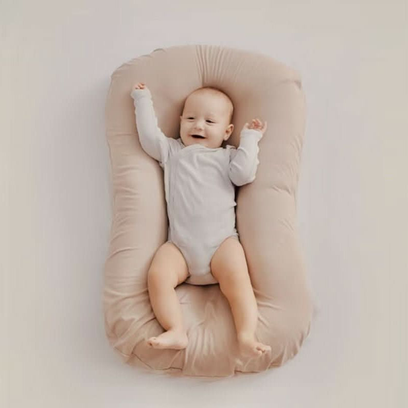 DREAMNEST – Cojín de sueño suave para bebés con apoyo suave para un descanso cómodo
