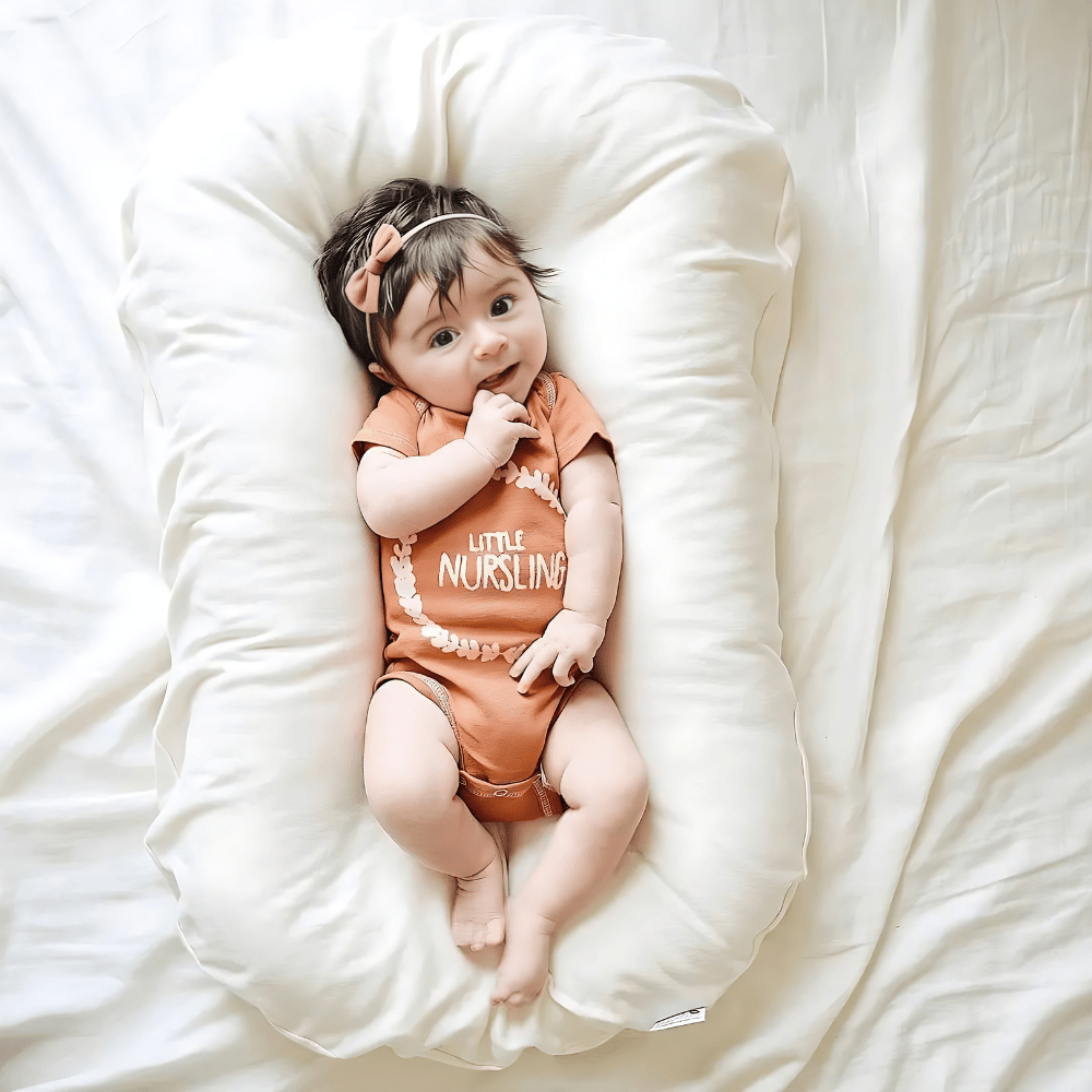 DREAMNEST – Cojín de sueño suave para bebés con apoyo suave para un descanso cómodo