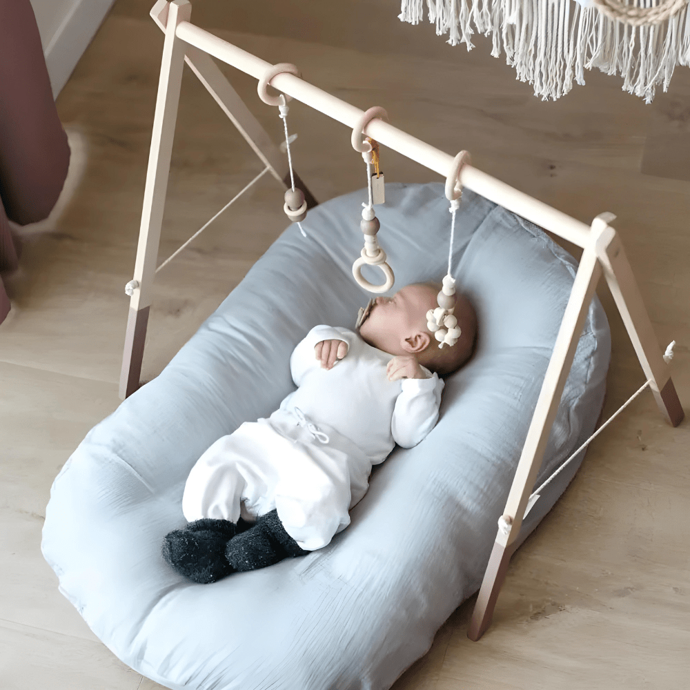 DREAMNEST – Cojín de sueño suave para bebés con apoyo suave para un descanso cómodo