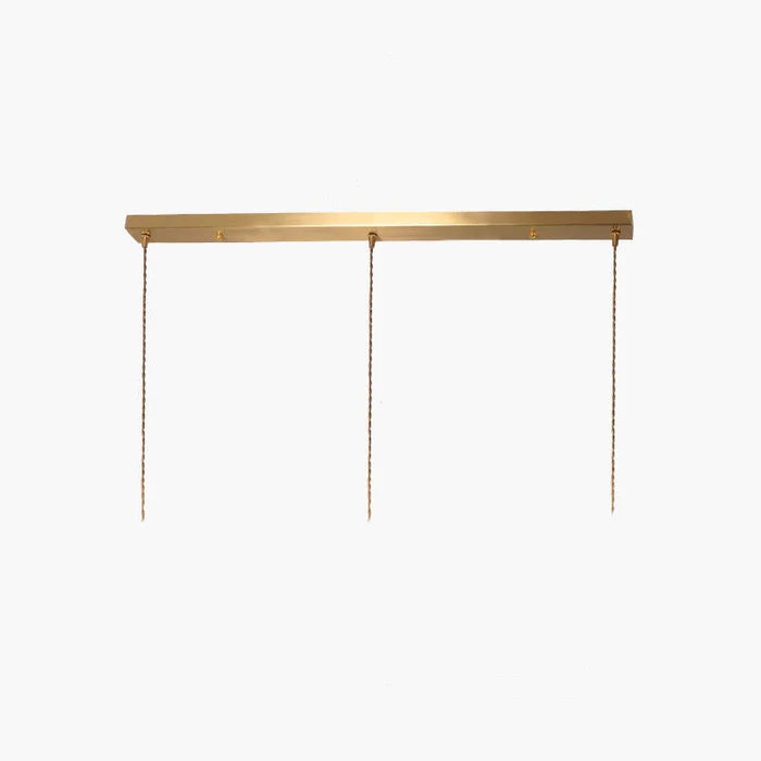 Lisslune | Lámpara Colgante de Cristal Vintage - Celeste
