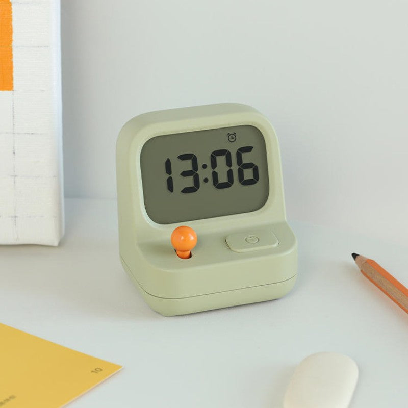 Lisslune | Consola de Juegos Retro Creativa con Reloj Despertador y Temporizador