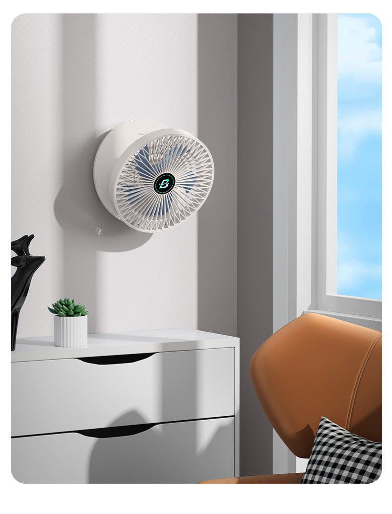 CoolBreeze – Ventilador de escritorio portátil con velocidades ajustables para comodidad instantánea