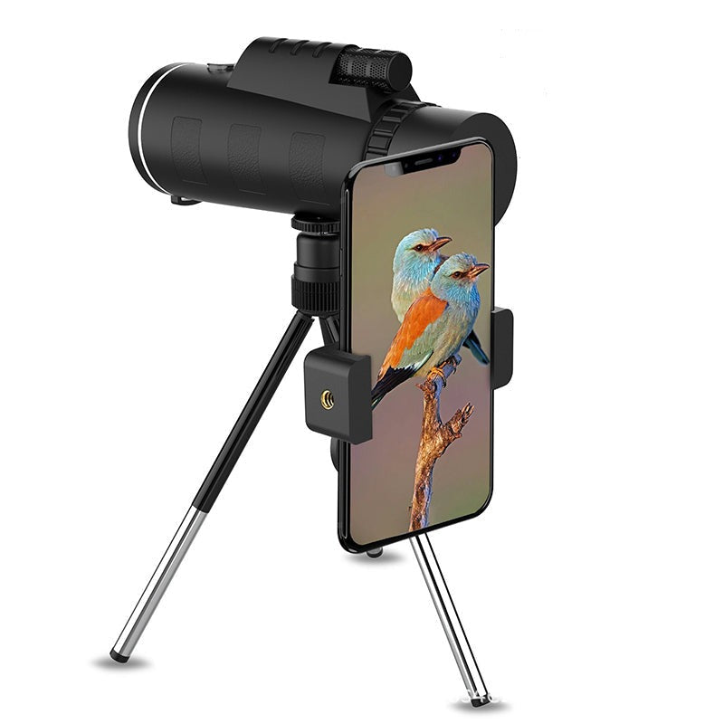 Monocular con trípode y soporte para smartphone | Óptica HD
