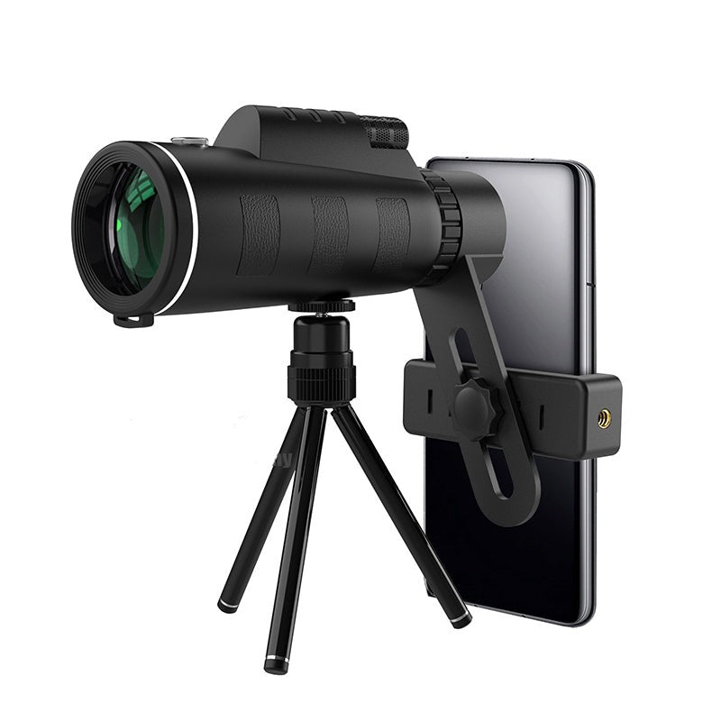 Monocular con trípode y soporte para smartphone | Óptica HD