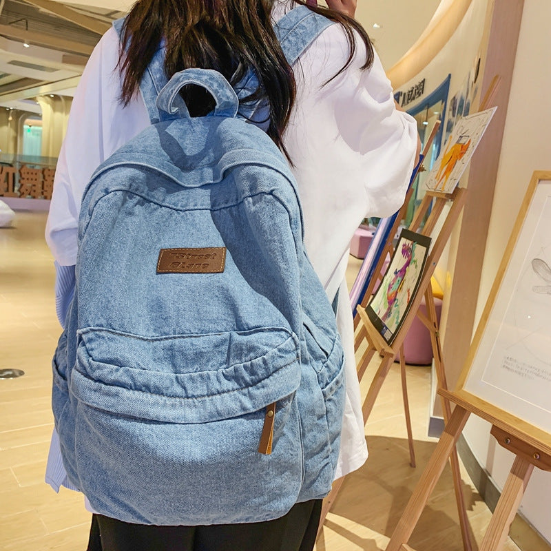 Mochila escolar de vaquero