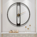 Lisslune | Reloj de Pared Grande Silencioso Nórdico para Espacios Habitables de 20 Pulgadas