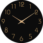 Reloj de Pared Silencioso de Color Simple de 12 Pulgadas