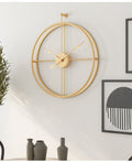 Reloj de Pared Grande Silencioso Minimalista Nórdico de 20 Pulgadas