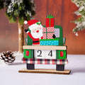 Calendario de Adviento con motivo de Papá Noel