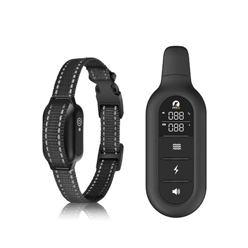 Collar de adiestramiento para perros controlado a distancia – Collar e-collar impermeable con 16 niveles de choque, vibración y alcance de 1000 m