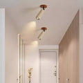 Trawertyn | Lámpara de pared y techo LED de madera regulable