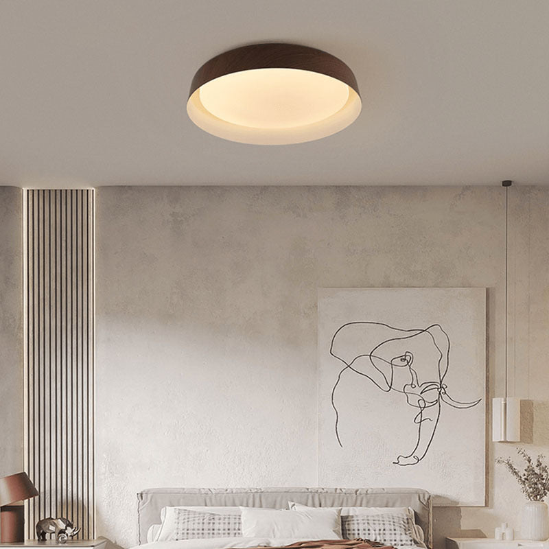Wabi Sabi | Lámpara de techo LED que imita la madera