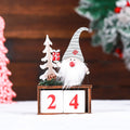 Calendario de Adviento decorativo