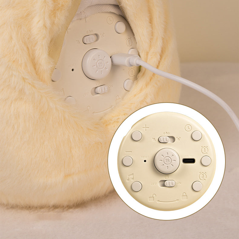 CapyGlow - Reloj despertador de peluche capibara con luz para niños