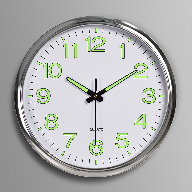 Reloj de Pared Brillante Silencioso 30 Cm