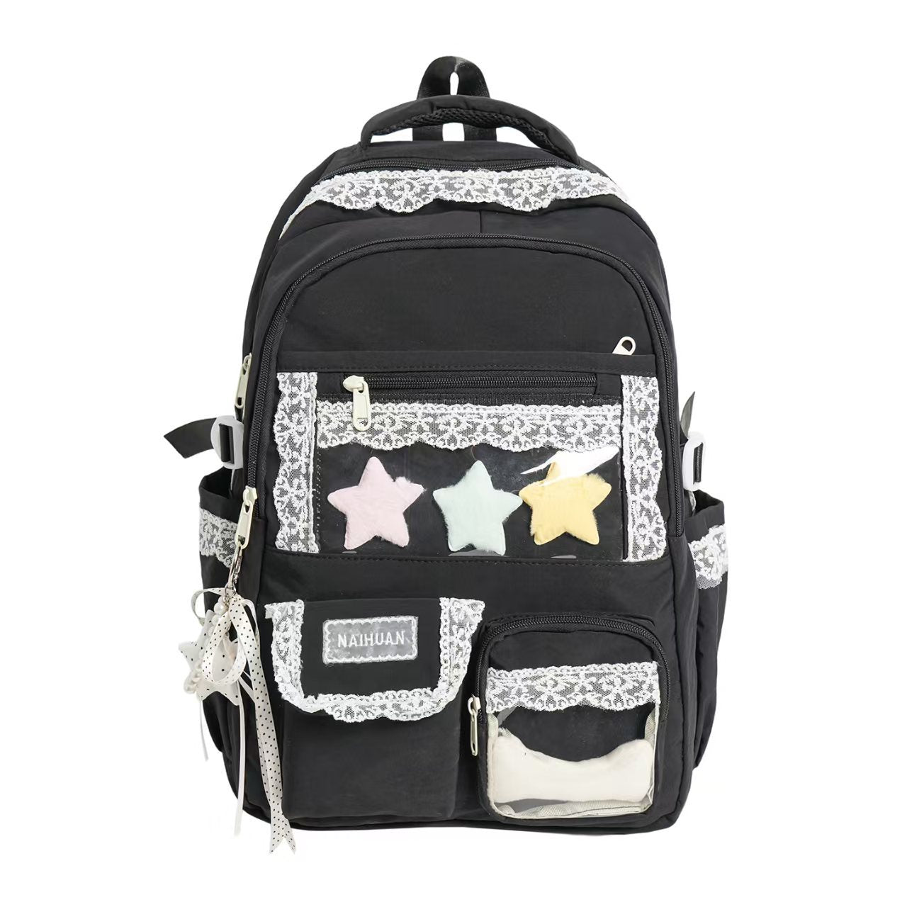 Mochila Estilosa de Múltiples Bolsillos