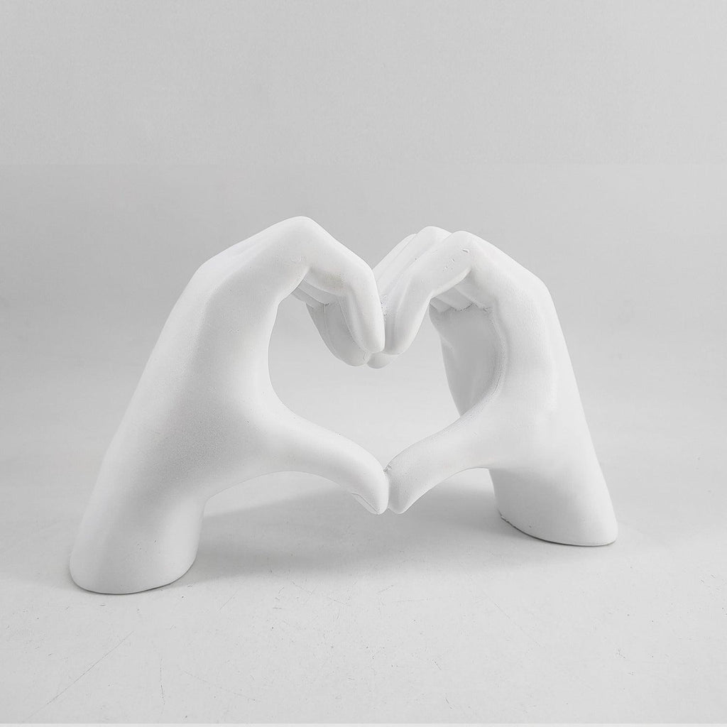 LoveSculpt Decoración de Corazón Hecha a Mano – Símbolo de Amor y Conexión para Decoración del Hogar