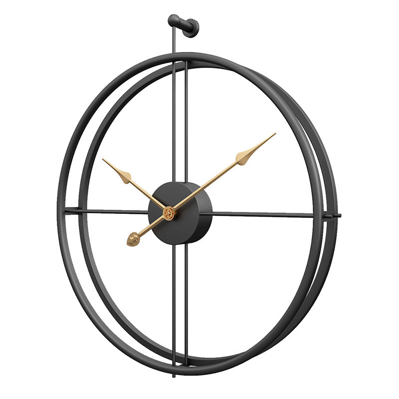 Reloj de Pared Grande Silencioso Minimalista Nórdico de 20 Pulgadas