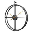 Reloj de Pared Grande Silencioso Minimalista Nórdico de 20 Pulgadas