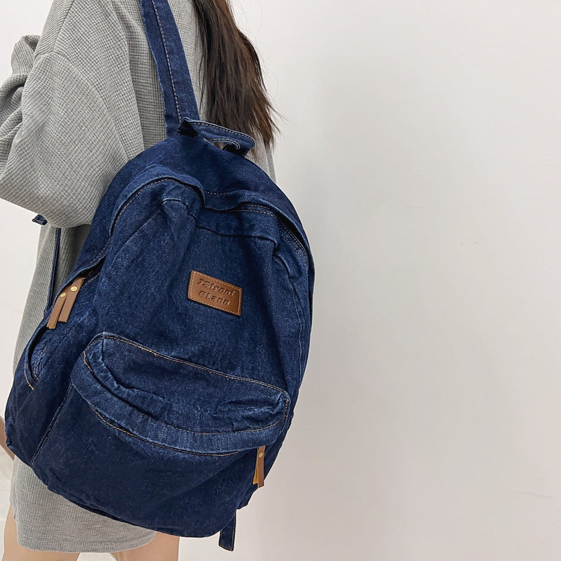 Mochila escolar de vaquero
