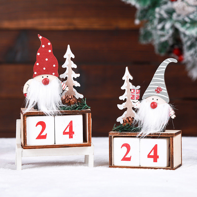 Calendario de Adviento decorativo